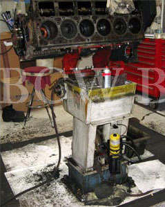 heavy duty diesel engine repair stand